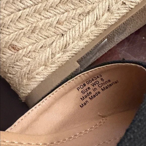 Espadrille Wedge Sandals - black from Nordstrom - Picture 5 of 5